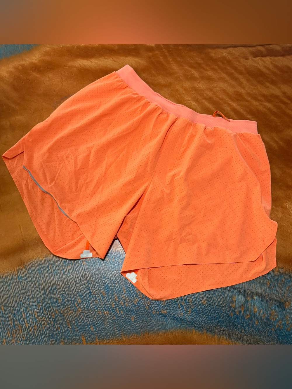 Lululemon Fast And Free Lined 6” Shorts SUNC Large
